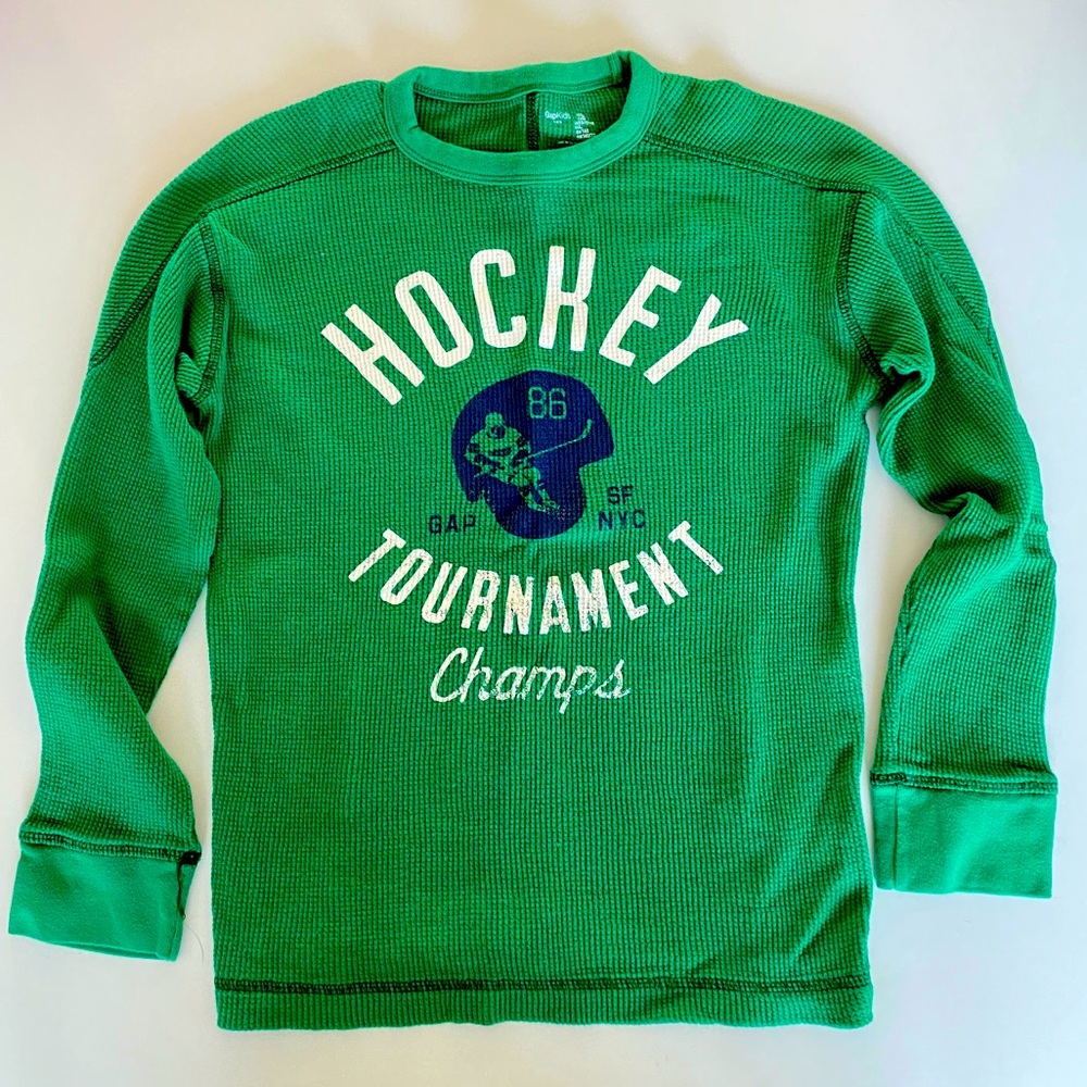 GAP Kids Hockey Thermal Shirt - YL